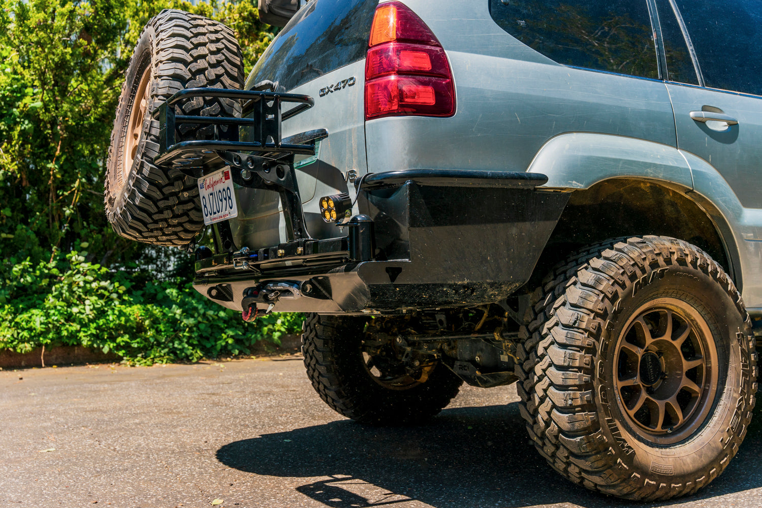 Gx470 off road on sale rear bumper